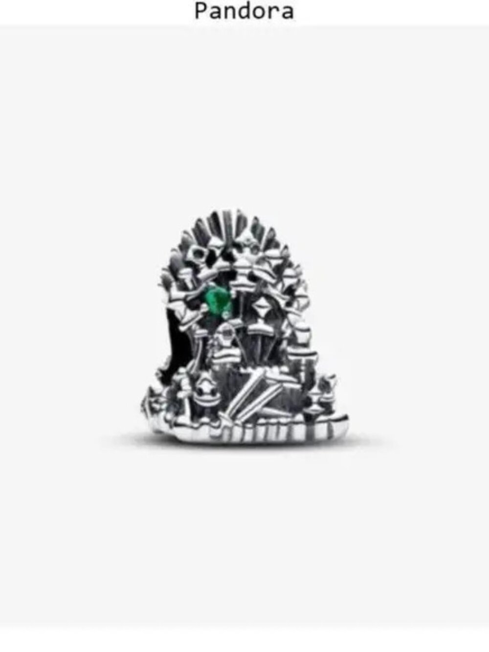 Pandora Game of Thrones The Iron Throne Charm